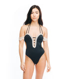 Off Shoulder One Piece Swimsuit Maya | Capittana image 3