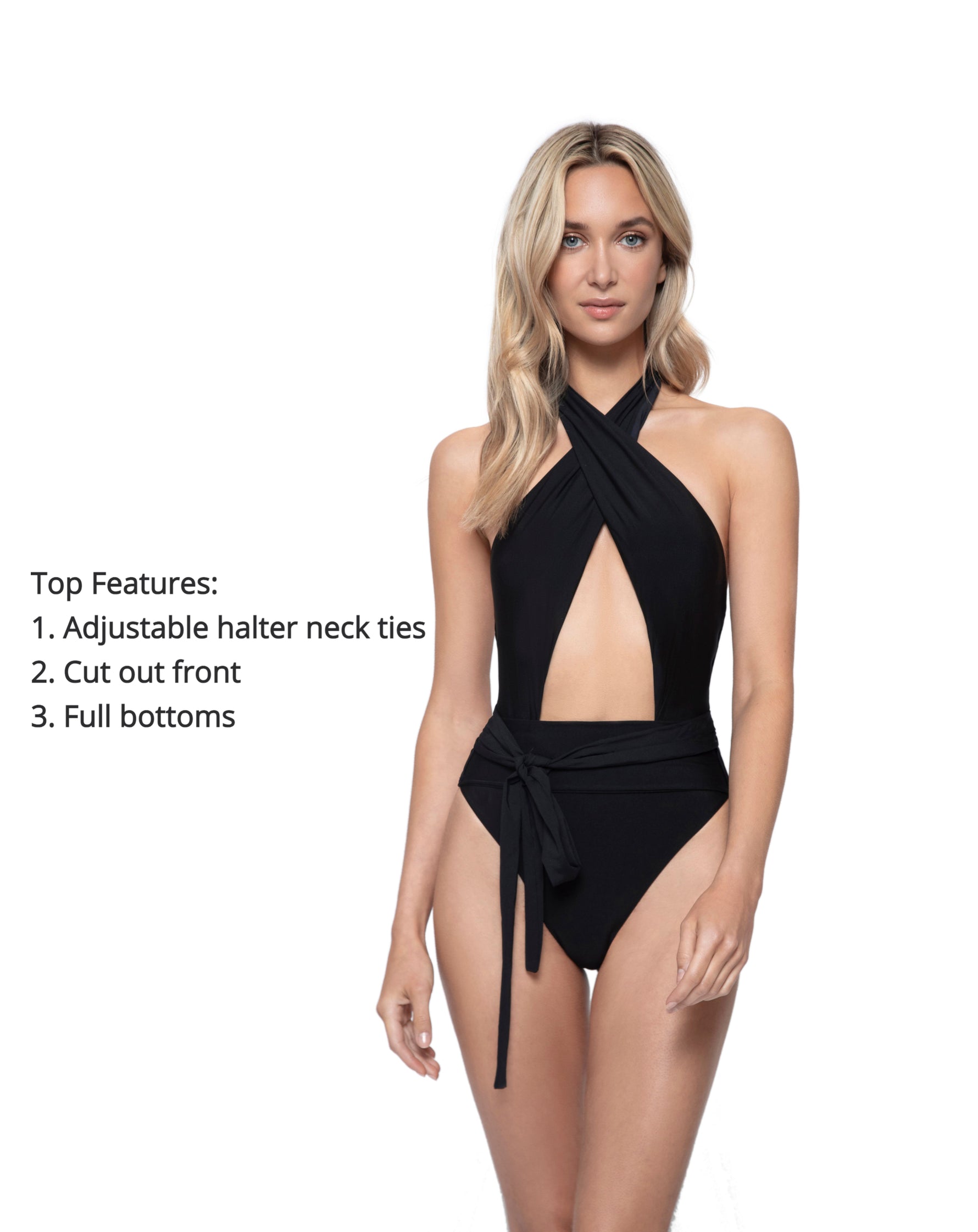 Sexy One Piece Bathing Suit | PQ Swim image 3