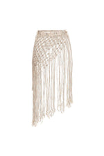 Macrame Beach Cover Up Agua Bendita Alaia Tout designer crochet flower sarong best high quality flattering upscale bikini cover up skirt handmade unique fringe see through bougie hippy boho stylish Macrame Beach Cover Up Agua Bendita Alaia Tout tassel sarong hottest luxury sexy resort wear best quality classy beach outfit crochet skirt beach bikini cover up online high quality expensive Macrame Beach Cover Up | Agua Bendita shop online Alaia Tout glamorous handmade designer beachwear white fringe sarong lux