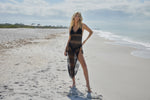 black Lace beach cover up Dress Beachwear PQ Swim hot glamorous best quality sheer glamorous tiktok elegant sexy luxury beachwear