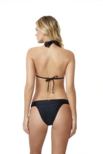 Cheeky Black Lace Bikini Bottoms PQ Swim smart and sexy sophisticated stylish sustainable tiktok unique upscale best quality bikinis black lace bikini top midnight halter bikini 