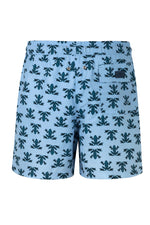 Cool Swim Trunks Frog Print | Palmacea top quality mens board shorts elastic waistband Cool Swim Trunks Frog Print | Palmacea Swimwear PALMACEA SWIMTRUNK PRINTED ANFI2  COOL SWIM TRUNKS frog print best quality vacation board shorts unique trendy cool unusual soft fabric blue frogs funny swim shorts guys mid length upscale mexico vacation good quality fabric high end fashionable quick dry buy online fast shipping light blue highly rated website dude swim trunks fast shipping usa canada shorts travel friendly