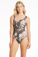 Elegant Swimsuit Sustainable | Sea Level Australia scoop Neck One Piece Sustainable best quality fancy mom stylish classy glamorous tummy control slimming shapewear swimwear supportive designer full coverage bottom eco friendly flattering high end sophisticated smart sexy fancy ladies vacation clearance attractive beautiful best mom swimwear frequent traveller getaway fashionable stylish expensive hot high end luxury designer discounted on sale buy online canada USA       