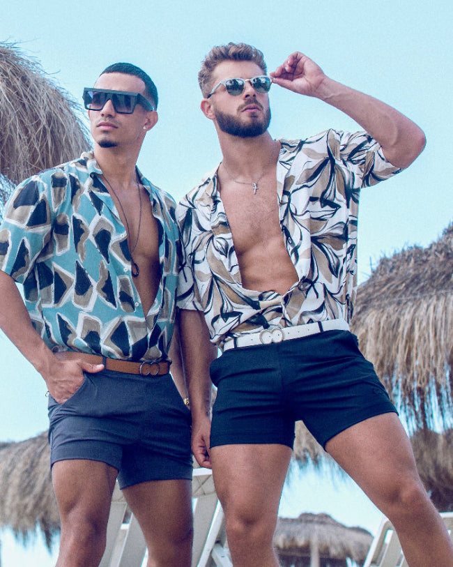 Fitted Swim Trunks Black | 2eros swimwear men gay online fitted swim trunks 2eros Swimwear expensive luxury S60 Bondi Series 3 Shorts solid black sexy swim L