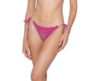 PQ swim hot pink bikini bottoms lace fancy sexy glamorous nude luxe instagram classy gorgeous exquisite toronto USA beautiful beachwear