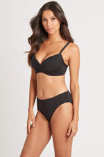 Mid Rise Bikini Bottoms Sustainable | Sea Level Australia Tummy Control Swim Bottoms mid waist cute sexy pretty buy online designer swimwear good quality brand name swimsuits best bikini bottoms hide lower belly compression swimwear flattening flattering stylish fashionable online buy good quality swimsuits canada buy canadian usa ships fast top rated website sun vixen swimwear good reviews full coverage bottoms classy sexy goes with everything mix match bottoms website high end expensive sophisticated luxe