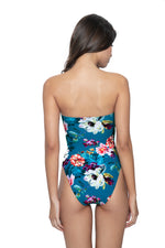 Spiritual Bloom Floral Multi Tie One Piece Cute Swimsuit PQ Swim chic stylish unique buy affordable luxury swimwear sale