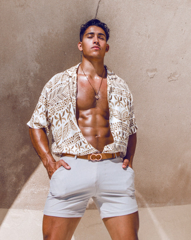 Slim Fit Swim Trunks | 2erosOnline best mens swimwear website usa canada S60 Bondi Series 3 Shorts Slim Fit swim trunks 2 eros Swimwear 4.5 inch inseam S
