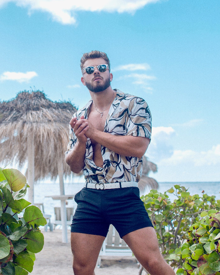 Fitted Swim Trunks Black | 2erosBuy designer 2eros swim shorts stylish high end expensive fitted swim trunks S60 Bondi Series high quality hot sustainable