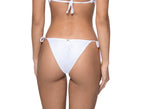 Cheeky White Bikini Bottoms Lace PQ Swim Sail teeny White Lace tie side bikini bottoms