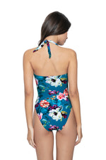 Floral Multi Tie One Piece Cute Swimsuit Spiritual Bloom PQ Swim elegant cute edgy trendy chic luxurious hot designer sale