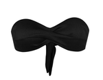 black pearl goddess bandeau bikini top pq swim high end resort wear hottest aesthetic bikinis white ribbed swimsuits online removable straps luxe sheen fabric anti slip silicone strip structured cups molded cups fits A cup B cup C cup reputable swimwear website genuine agua bendita approved retailer canada gorgeous glamorous vacation swimsuits bikinis high end las vegas pool parties sexy seductive provocative skimpy luxury designer best brands online shopper frequently purchases luxury goods travels often 