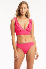 Pink Swim Bottoms Sustainable Sea Level Australia Eco Essentials regular bikini pant low rise full coverage swimsuit bottoms Elegant best quality designer luxury sexy pretty flattering high end sophisticated fashionable eco friendly fancy high quality swimwear online canada usa popular brands buy cute swimsuits hot mom bikinis beautiful bougie boutique bathing suits classy chic order website bougie beach trip celebrity expensive stylish glamorous purchase vacation bathing suits women website highly rated 