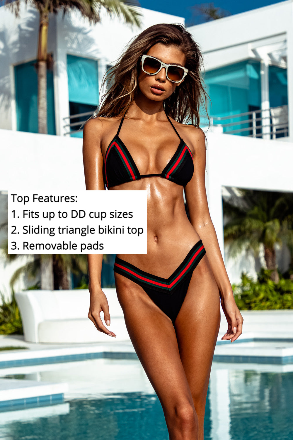 Yacht Bikini Top Sauvage Swimwear yacht swimsuit set made in usa buy online canada sun vixen swimwear boutique chic sophisticated premium luxurious Bikini Malibu Triangle Top Black Red Sauvage Swimwear beautiful high end designer yacht bikini shopping enthusiasts vacation swimsuits edgy daring attractive bombshell diva bikini set sexy swim iconic resort pool luxury bikinis fast shipping memphis tennessee las vegas pool party bikini sets high end resort cabana celebrity style black designer bikini quality 