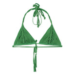 Green Bikini Top Macrame | PQ Swim image 3