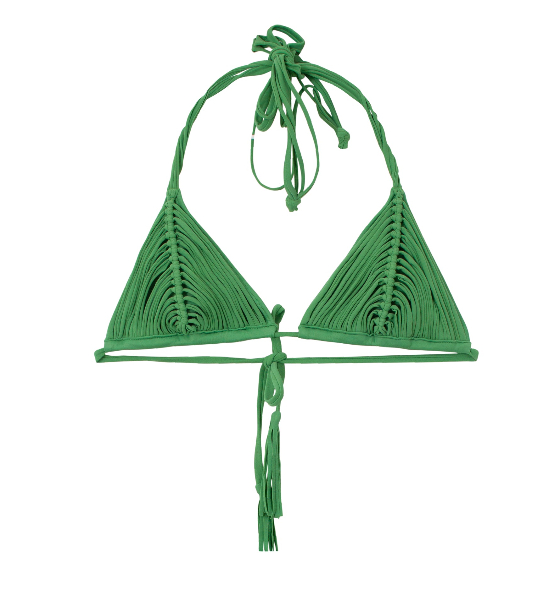 Green Bikini Top Macrame | PQ Swim image 3