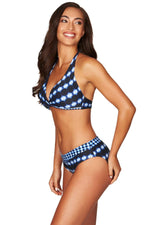 Navy Bikini Bottoms Bandhani | Sea Level Australia image 0