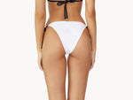 Black and White Bikini Bottoms Sustainable | PQ Swim image 4