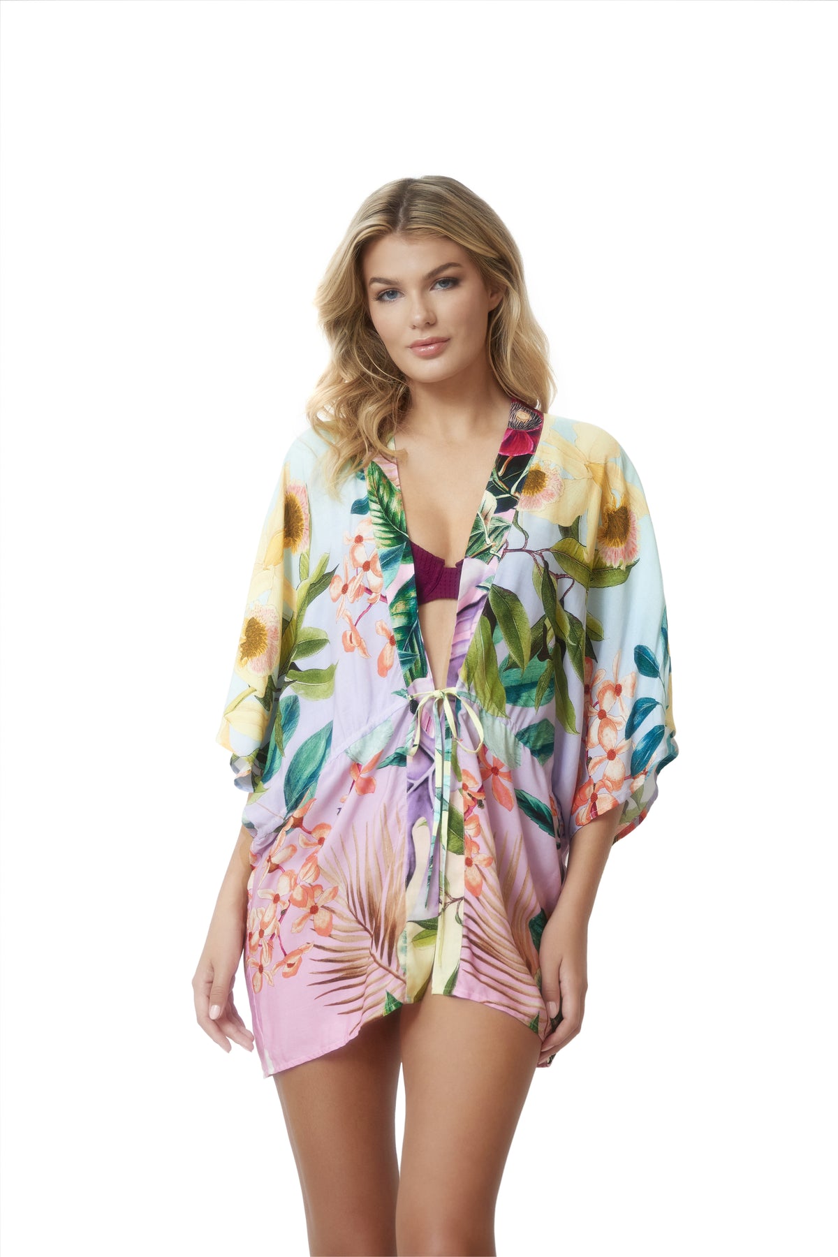 Kimono Beach Cover Up Sustainable | PQ Swim image 1