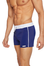 Mens Designer Swim Trunks Navy | Sauvage Swimwear image 4