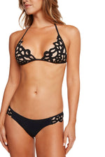 Bikini Top Lavish Nude Illusion | Sauvage Swimwear image 5