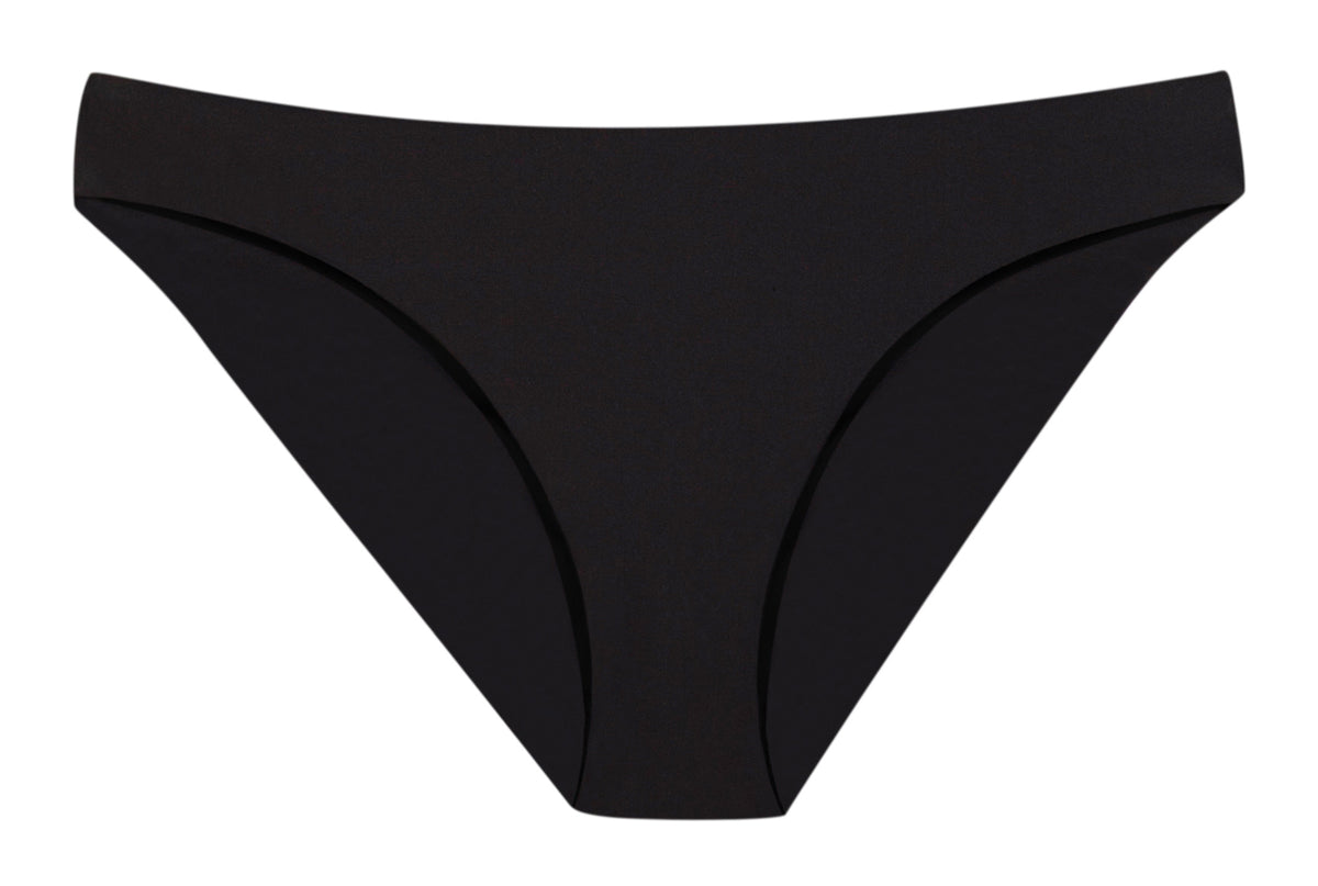 Ruched Bikini Bottoms Black | PQ Swim image 6