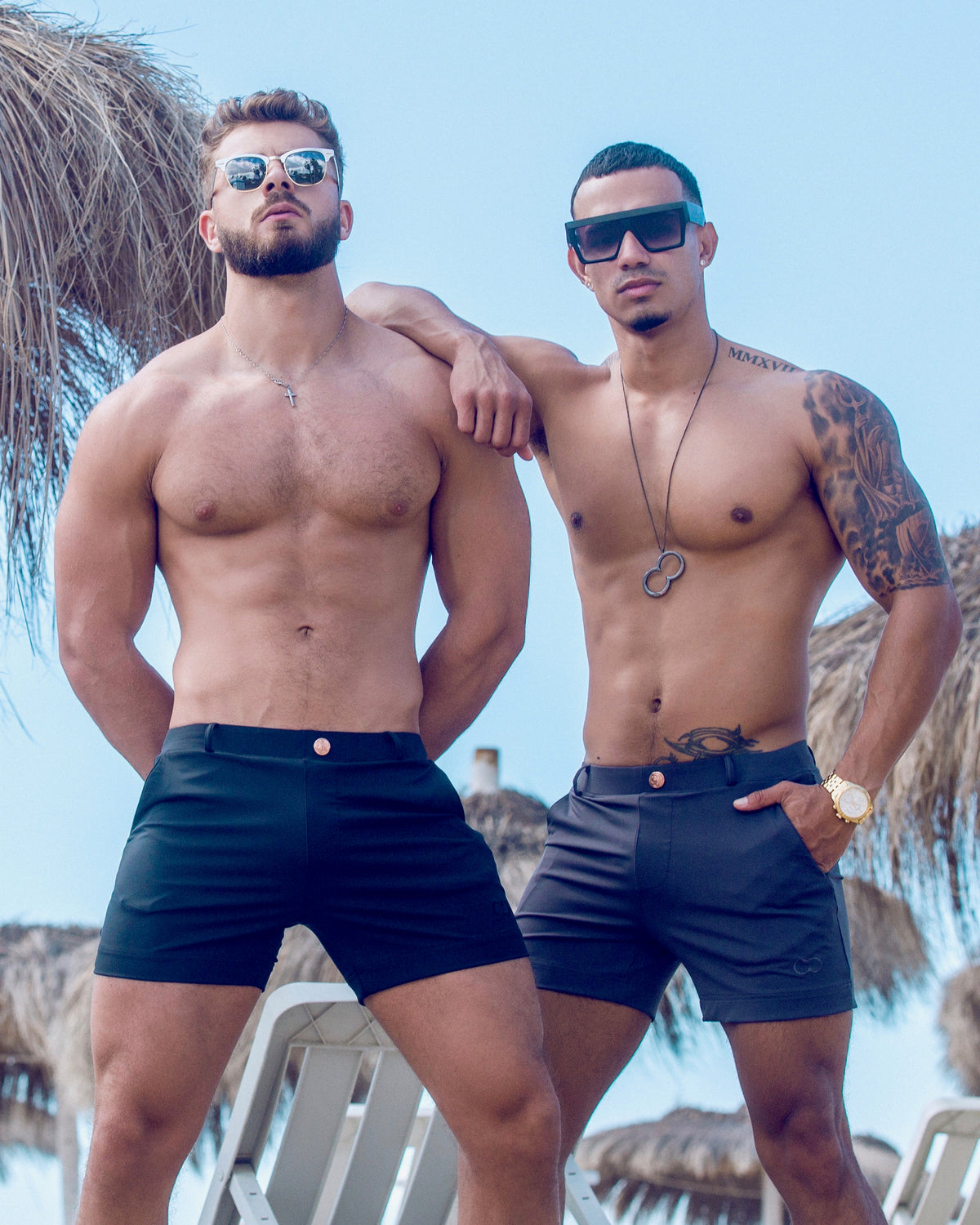 Fitted Swim Trunks Black | 2eros image 7
