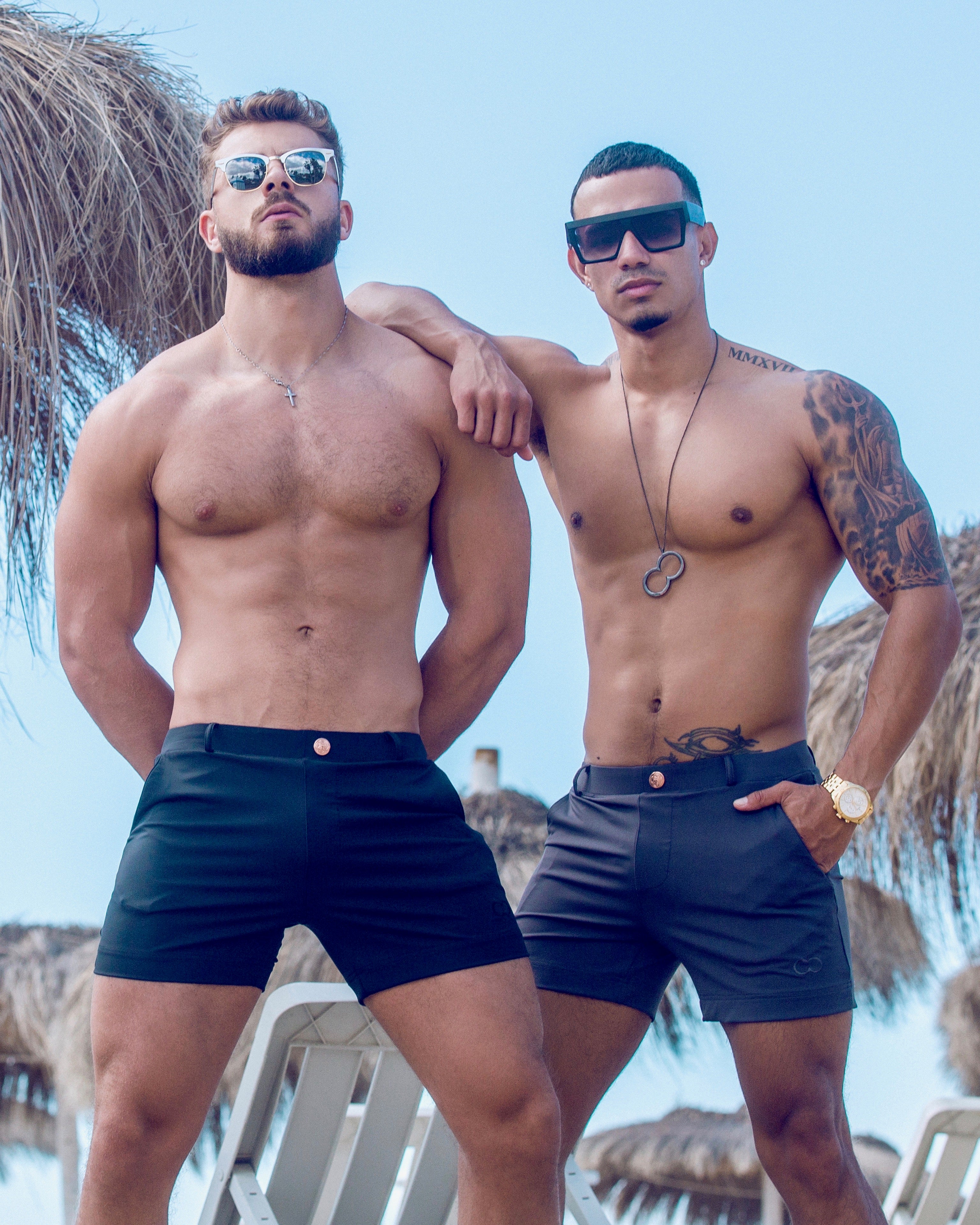 Fitted Swim Trunks Black | 2eros image 7