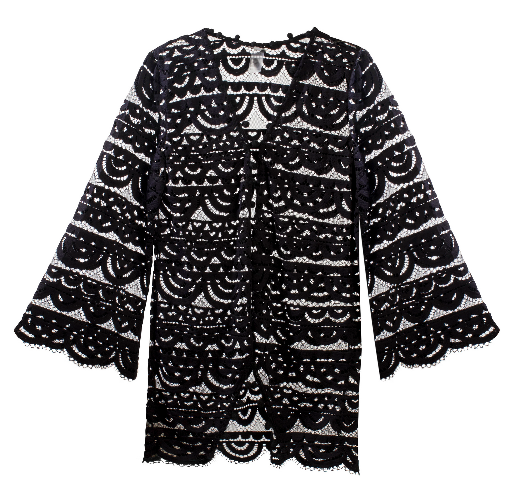 beach cover up black noah tunic PQ Swim sheer lace bikini cover up dress attractive awesome beautiful best quality boutique beachwear sheer lace bikini cover up dress handcut italian lace mini dress sexiest black seethrough glamorous sophisticated elegant sexy bold  edgy designer high end super soft italian fabric lace up front ties soft scalloped edges mesh bombshell rich looking best quality womens online shopping enthusiast purchases luxury goods often buys frequently travels often beach resort gold bead