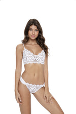 Bralette Swim Top Water Lily Sweetheart Lace PQ Swim buy online best lace bikinis good quality white swimsuits online Lace Bathing Suit Top glamorous lace bikinis for vacation USA Canada Lace Bikini Bottoms website fast shipping sexy bikinis fanned bikini bottoms. a slim woman who goes to the gym is on her beach vacation wearing a sexy white lace bikini top and cheeky lace bikini bottoms. She is fashion enthusiast who loves travel and do online shopping for her beach vacations on sun vixen swimwear online