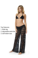 Swimsuit Cover Up Pants Lace | PQ Swim image 3