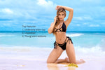 Black Cutout Bikini Set | Mapale image 4