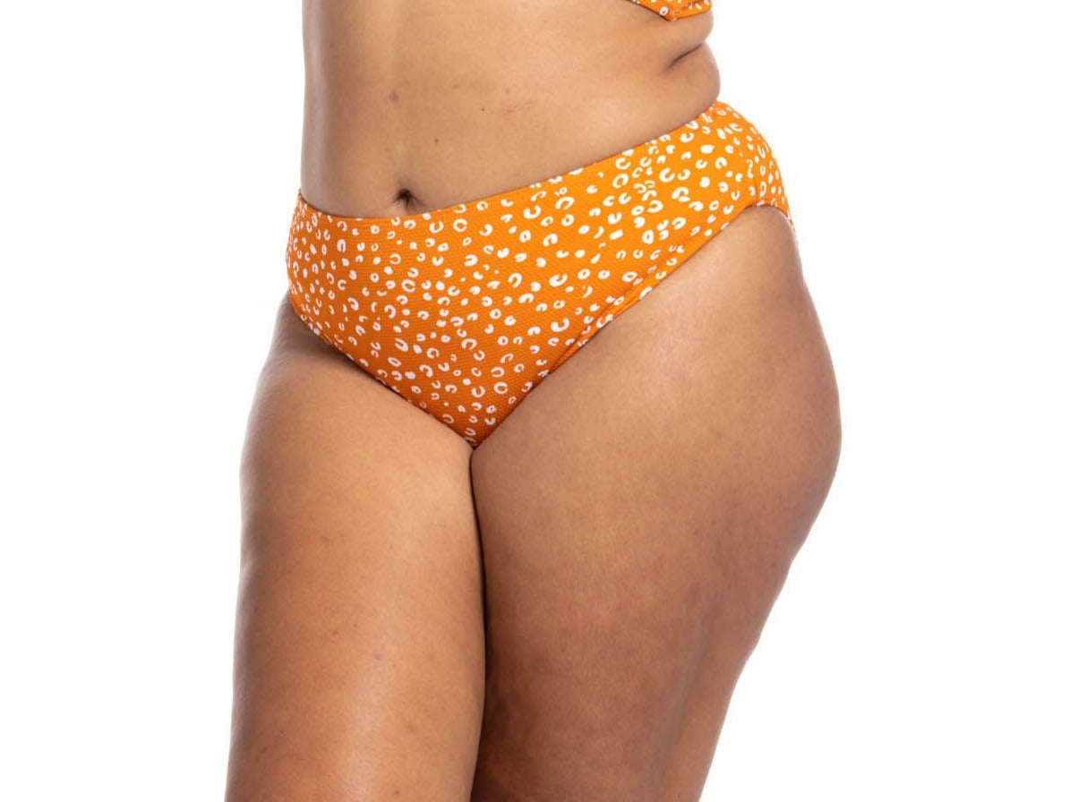 Cheetah Print High Waisted Bikini Bottoms | Artesands image 9