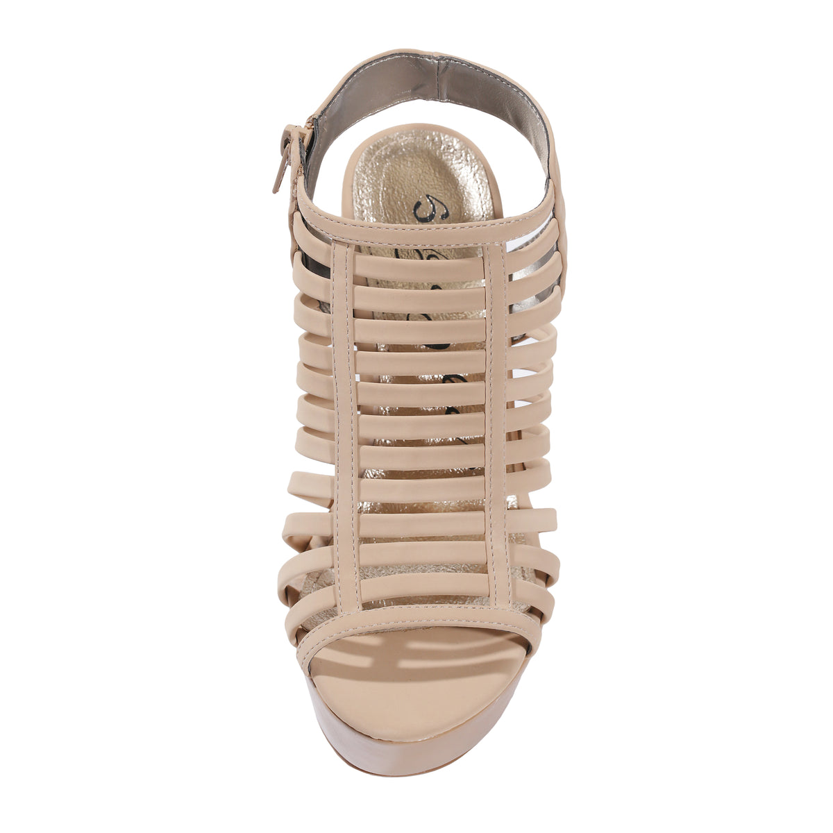 Nude Wedge Heels | Sergio Zelcer image 7