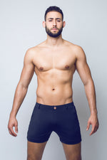Fitted Swim Trunks Black | 2eros image 1
