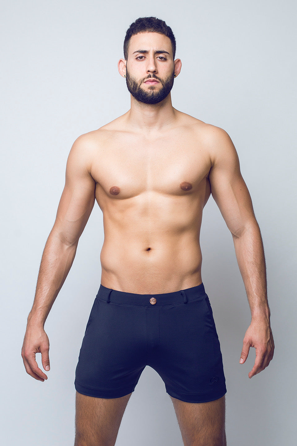 Fitted Swim Trunks Black | 2eros image 1
