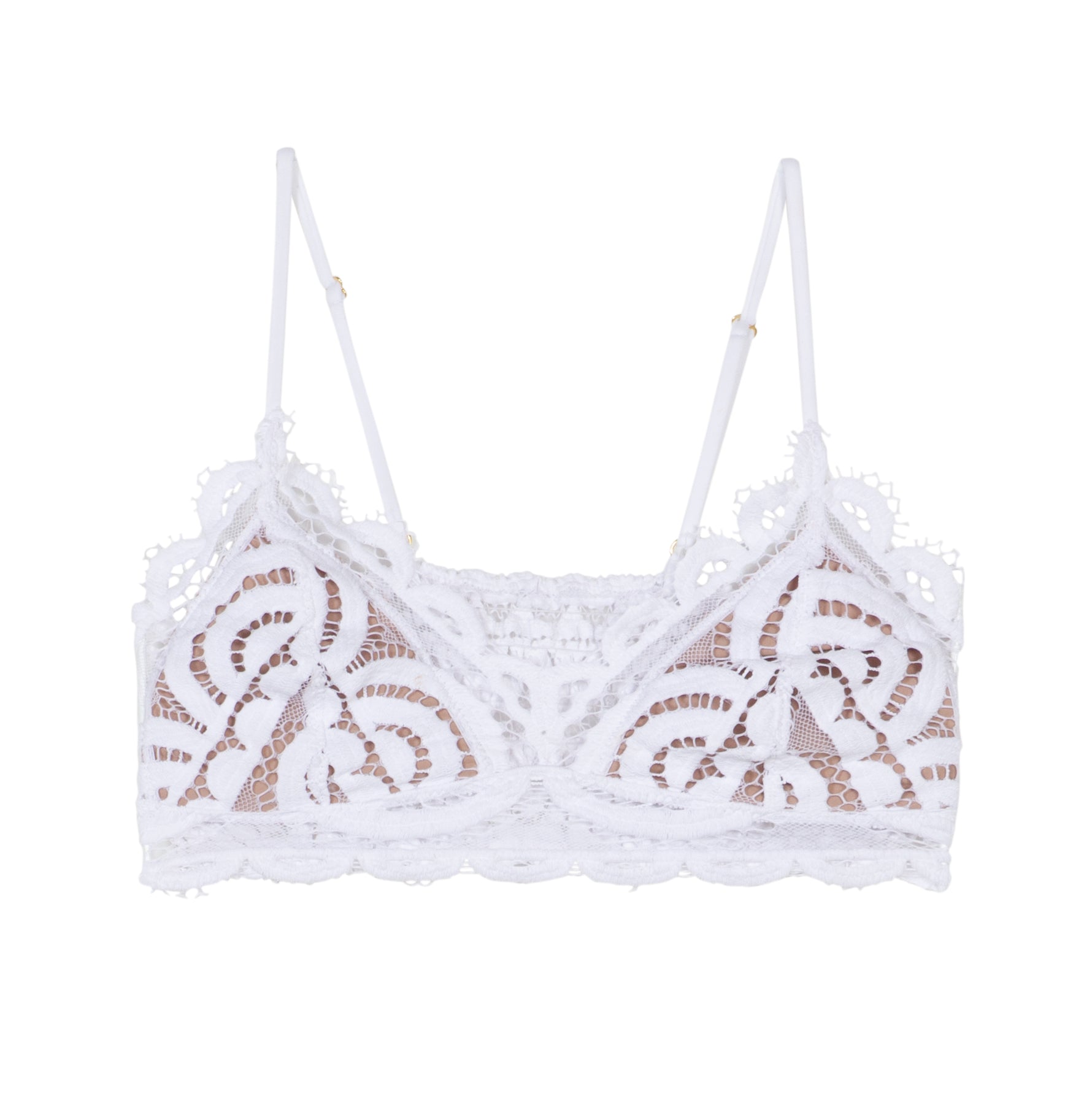 Bralette Swim Top White Lace | PQ Swim image 4