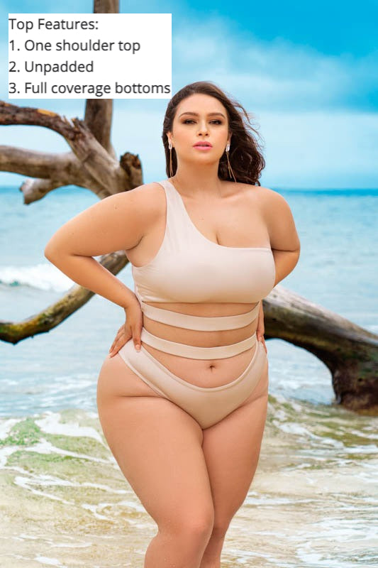 Nude Color Bikini Set | Mapale image 3