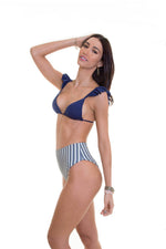Bikini Top Eloise Navy | Maylana Swimwear image 2
