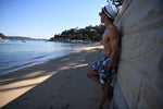Mens Floral Swim Trunks | Island Haze image 1