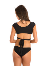 Danza Wrap Swimsuit Top | Poema image 1