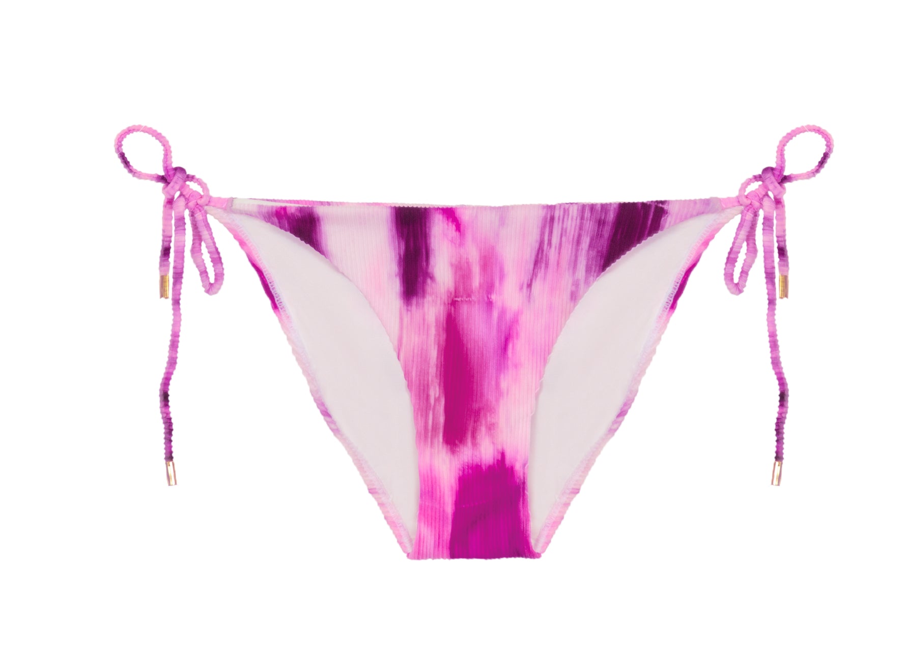 Pink Bikini Tie Dye Top | PQ Swim image 7