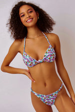 Floral Bikini Top | Frankies Bikinis image 0