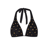 Gold Beaded Macrame Bikini Top | PQ Swim image 8