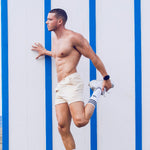 Euro Swim Trunks | 2eros Best mens swimwear online designer swimwear usa S60 Bondi Series 3 Shorts cream Euro swim trunks 2 eros Swimwear expensive L