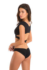 Danza Wrap Swimsuit Top | Poema image 3