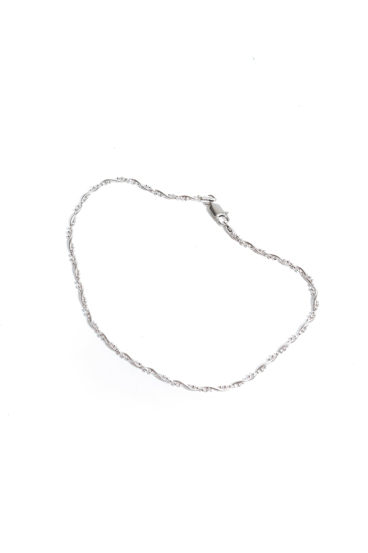 Silver Vine Ankle Bracelet image 0