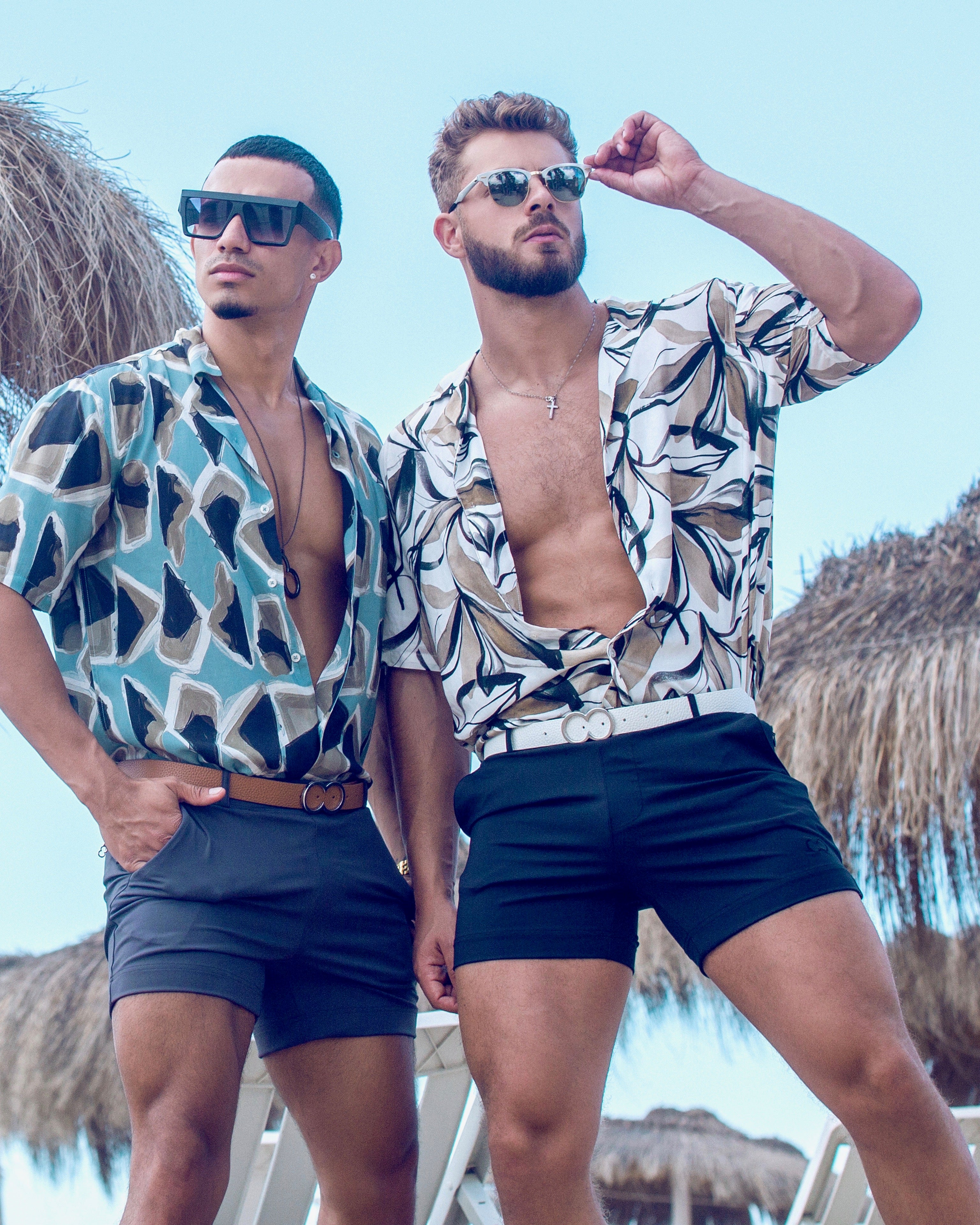Fitted Swim Trunks Black | 2eros image 8