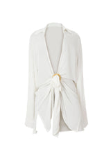 White Shirt Beach Cover Up | PQ Swim image 10