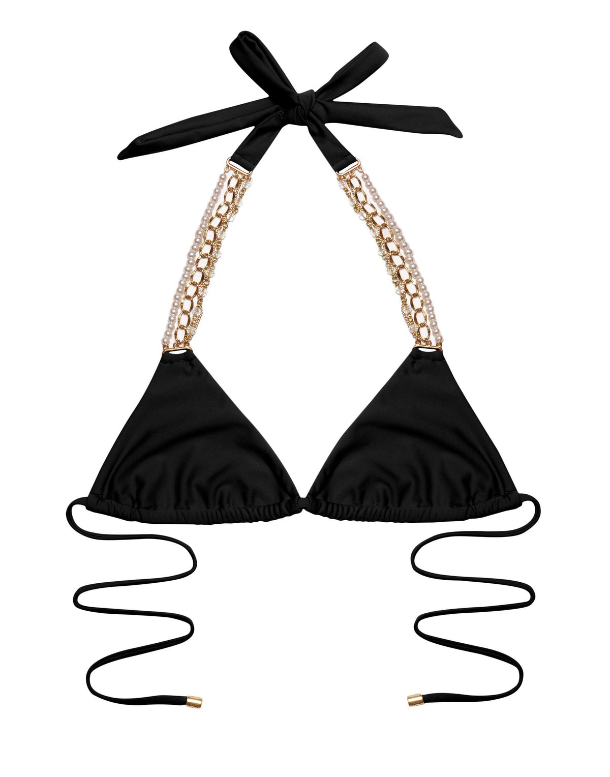 black jeweled bikini pearl embellished beach bunny swimwear pq swim luxury high end designer swimwear sexy glamorous crystal detail bikini skimpy cheeky bottoms sun vixen swimwear canada usa upscale resort wear ibiza tulum miami vacation pool party bikini celebrity style luxe black bikini rhinestone sparkle elegant rich girl beach look